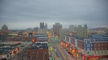 Weather camera view of Akron Beacon Journal.