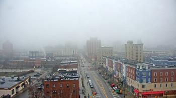 Weather camera view of Akron Beacon Journal.