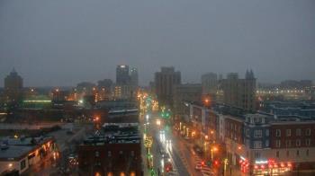 Weather camera view of Akron Beacon Journal.