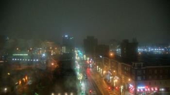 Weather camera view of Akron Beacon Journal.