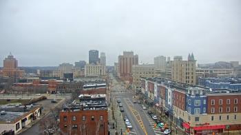 Weather camera view of Akron Beacon Journal.