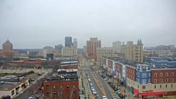 Weather camera view of Akron Beacon Journal.