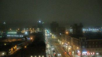 Weather camera view of Akron Beacon Journal.