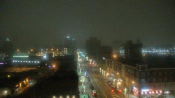 Weather camera view of Akron Beacon Journal.