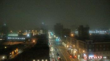 Weather camera view of Akron Beacon Journal.