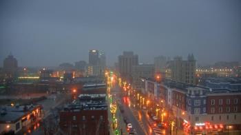 Weather camera view of Akron Beacon Journal.