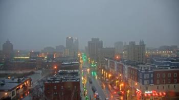 Weather camera view of Akron Beacon Journal.