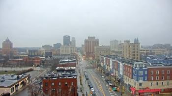 Weather camera view of Akron Beacon Journal.