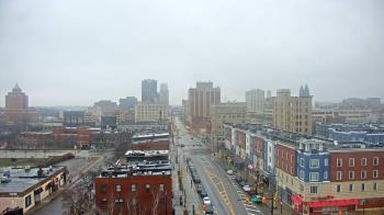 Weather camera view of Akron Beacon Journal.