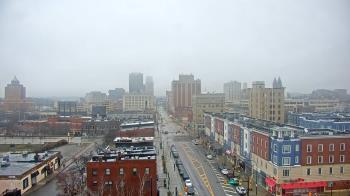 Weather camera view of Akron Beacon Journal.