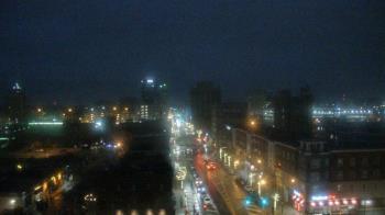 Weather camera view of Akron Beacon Journal.