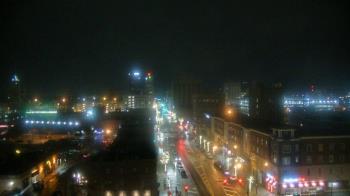 Weather camera view of Akron Beacon Journal.