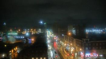 Weather camera view of Akron Beacon Journal.