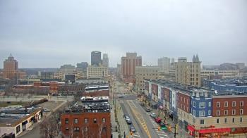 Weather camera view of Akron Beacon Journal.