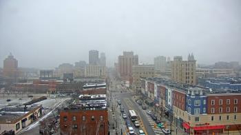 Weather camera view of Akron Beacon Journal.