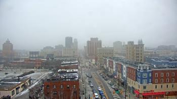 Weather camera view of Akron Beacon Journal.