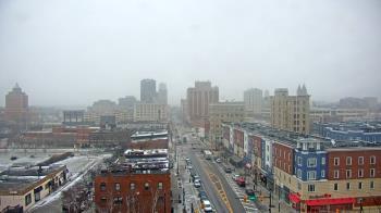 Weather camera view of Akron Beacon Journal.