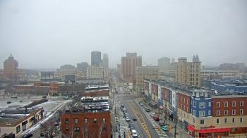 Weather camera view of Akron Beacon Journal.