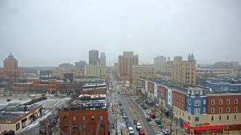 Weather camera view of Akron Beacon Journal.