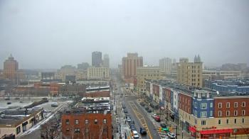 Weather camera view of Akron Beacon Journal.