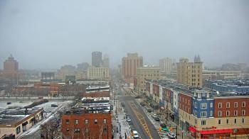 Weather camera view of Akron Beacon Journal.