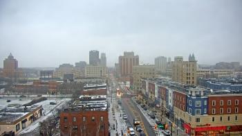 Weather camera view of Akron Beacon Journal.