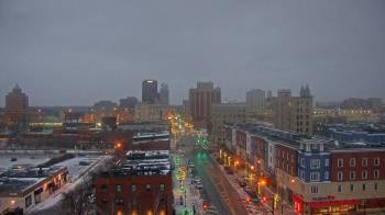 Weather camera view of Akron Beacon Journal.