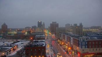 Weather camera view of Akron Beacon Journal.