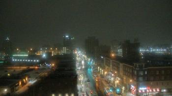 Weather camera view of Akron Beacon Journal.