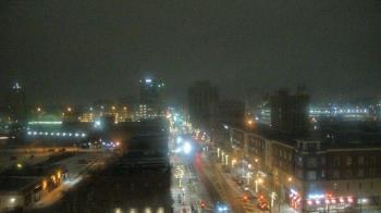 Weather camera view of Akron Beacon Journal.
