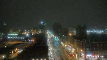 Weather camera view of Akron Beacon Journal.