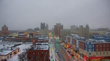 Weather camera view of Akron Beacon Journal.