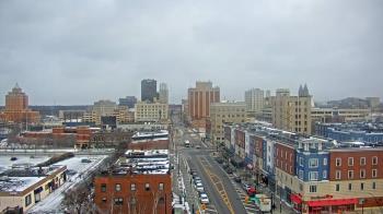 Weather camera view of Akron Beacon Journal.