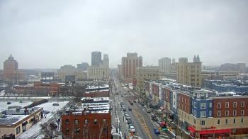 Weather camera view of Akron Beacon Journal.