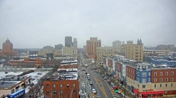 Weather camera view of Akron Beacon Journal.