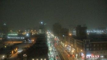 Weather camera view of Akron Beacon Journal.