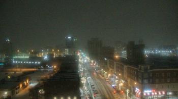 Weather camera view of Akron Beacon Journal.