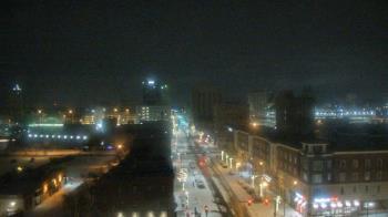 Weather camera view of Akron Beacon Journal.