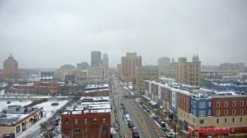 Weather camera view of Akron Beacon Journal.