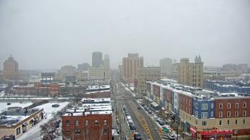 Weather camera view of Akron Beacon Journal.