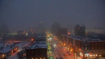 Weather camera view of Akron Beacon Journal.