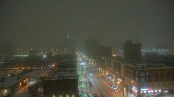 Weather camera view of Akron Beacon Journal.
