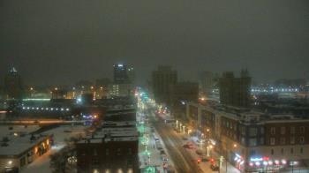 Weather camera view of Akron Beacon Journal.