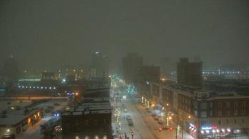 Weather camera view of Akron Beacon Journal.