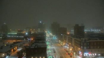 Weather camera view of Akron Beacon Journal.