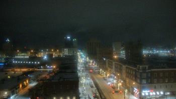 Weather camera view of Akron Beacon Journal.