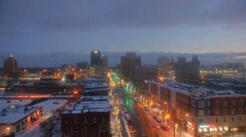 Weather camera view of Akron Beacon Journal.