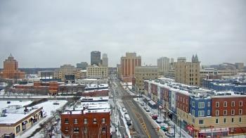 Weather camera view of Akron Beacon Journal.