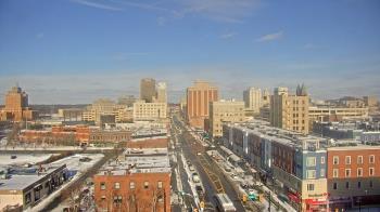 Weather camera view of Akron Beacon Journal.