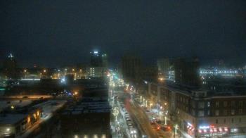 Weather camera view of Akron Beacon Journal.